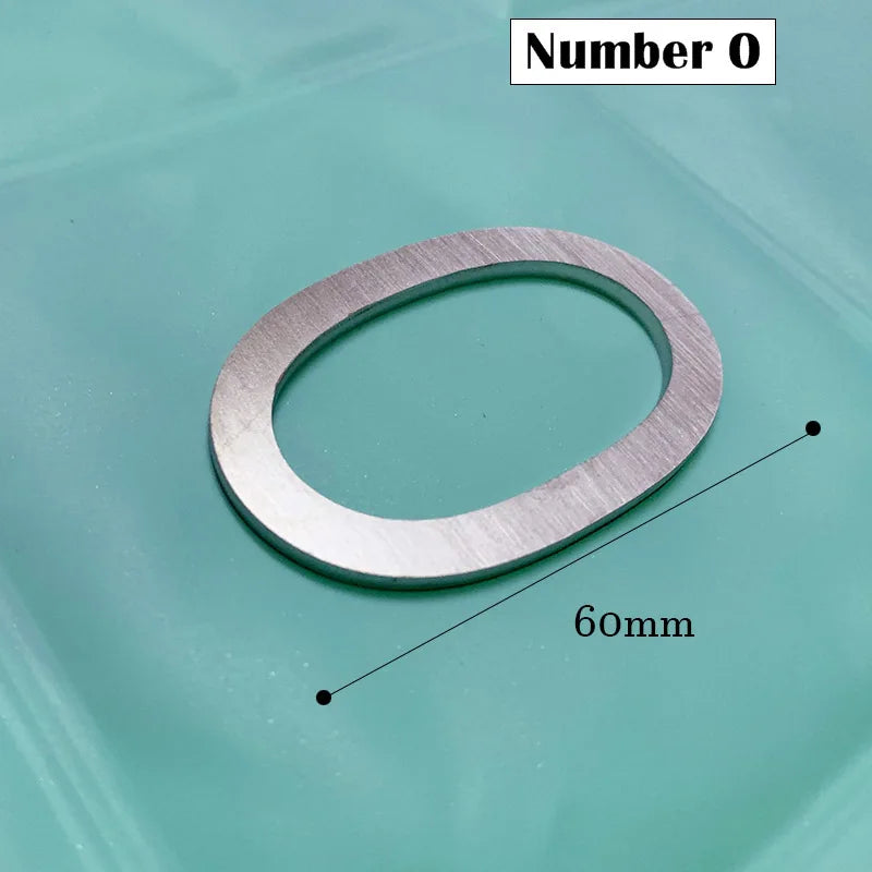 60mm Stainless Steel Self Adhesive House Number.