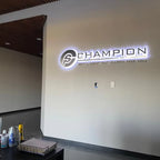 Commercial lighting signage
