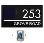 Solar Custom Acrylic House/Letterbox Sign (Standard)