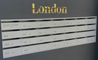 Mailbox Commercial - Free standing with Posts Bank Mailboxes